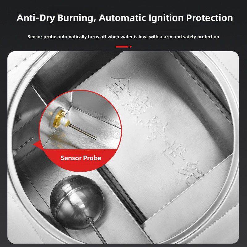 金威跨世纪馒头炉商用蒸炉新型节能蒸炉米卷小馒头燃气电蒸机