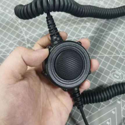 适用摩托罗拉对讲机头骨传导耳机 可定做不同接头