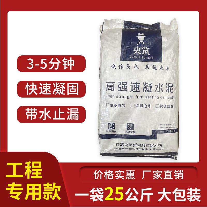 高强度速干 干水泥防水快速凝固速凝剂双快型快凝速硬堵漏王快干