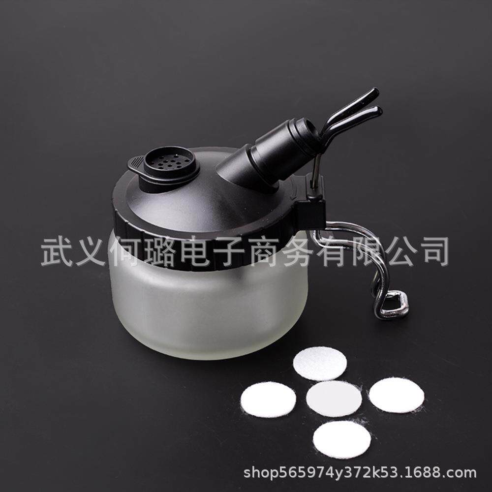 新款直销新款多功能磨砂瓶子清洗壶废料壶喷笔气泵清洗工具废液收