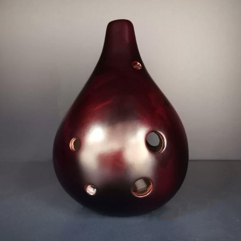 正品6孔AF调笛满口埙勋损低沉风陶瓷六孔中0古基础初陶学音吹奏类