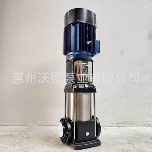 供应不锈钢循惠水泵沃德WDL120ZON-40-1轻立式环多级增压泵4型5kw