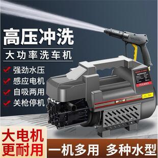 德国进口特价 洗车AI 冲量高压洗车机家用220v全自动洗车神器便携式