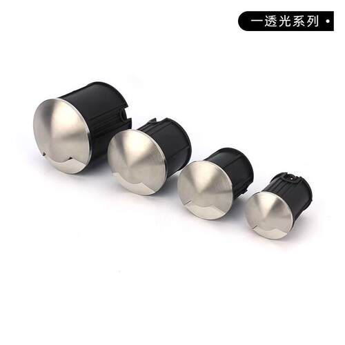 不锈钢透光地埋灯户外防水嵌入式侧出光埋地灯侧发光步道灯龟背灯