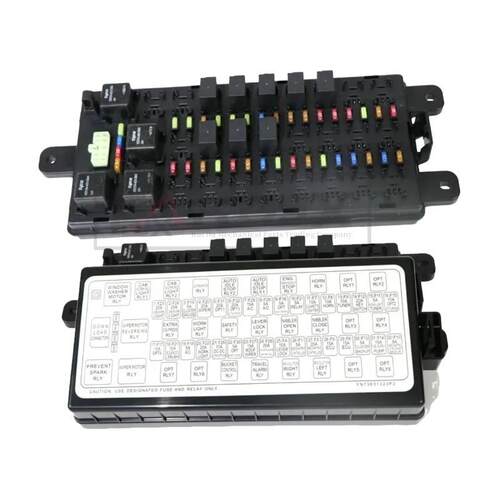 适用神钢挖掘机械配件SK200-8 350-8保险丝盒总成 YN24E00016F2