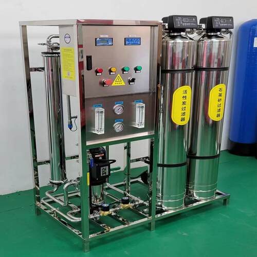 匠奥热水蒸汽锅炉不锈钢材质0.5吨RO反渗透水处理设备纯水高效