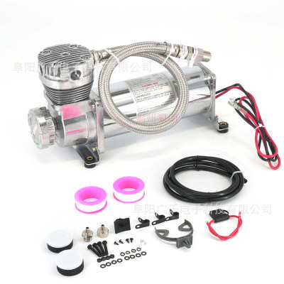 汽车喇叭气喇叭便携式车载充气泵200Psi气缸多功能空压机轮胎可充