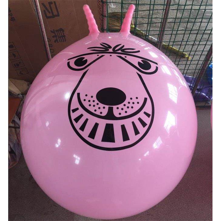 高档50-80c加厚成人特种羊角送球透明羊m角跳跳球球健身球瑜伽脚