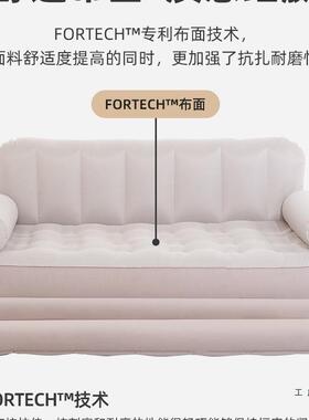 折充气叠沙发发床两便用充气沙椅户985外携折叠双人懒人沙发