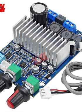 100W大功率TPA3116重低音数字功放板模块12V低音炮音频放大器成品