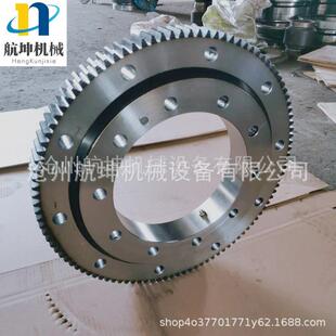 无齿齿417回转支承208法兰式无旋转轴承小型无转齿回支撑