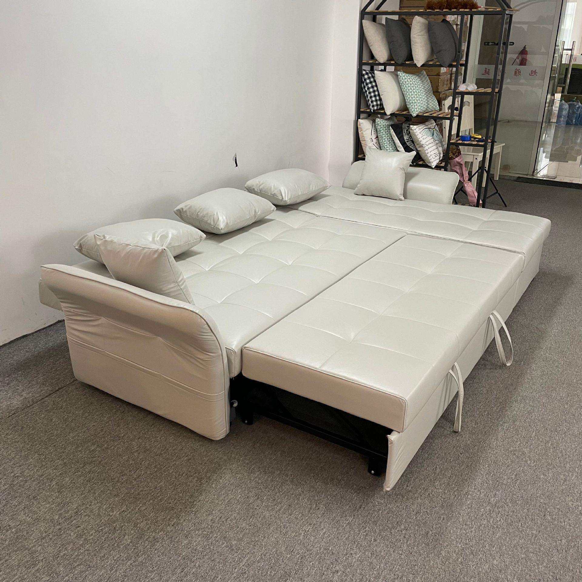 两用折叠小户型多功能沙发床贵妃储物可拆洗布艺客厅沙发组合