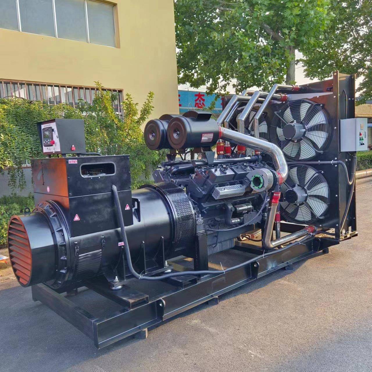 上海系列1000千瓦发电机组包邮大型医院用低噪音箱柴油发电机组