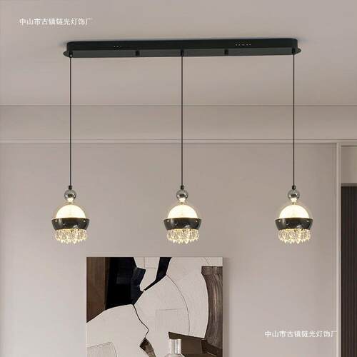 吊灯餐厅灯简约创意餐桌意式轻奢高级感极简2026新款吧台灯具