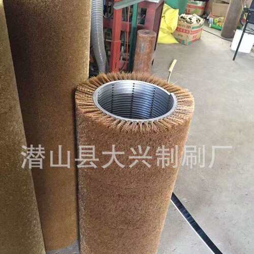 生产钢板清洗毛刷辊 镀锌板清洗毛刷辊 除锈钢丝毛刷辊 多种定