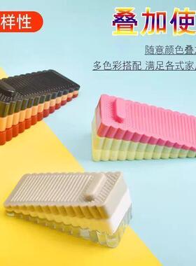 卧室房门防风限位门塞创意硅胶门档门阻顶门器安全门卡防撞防夹手
