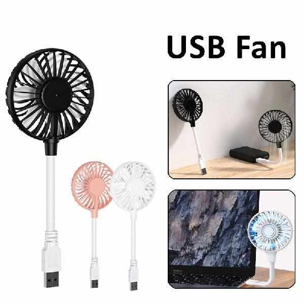 Mini Portable Fan Flexible Cooling Hand Fan Summer Cool Fan