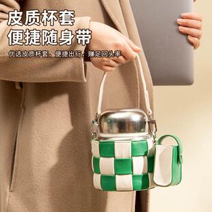 焖烧杯24小时保温桶煮粥银耳羹电热焖烧罐 ET外星精灵纯钛2024新款