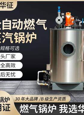 供应0.1t/h天然气蒸汽发生器100kg燃油蒸汽锅炉