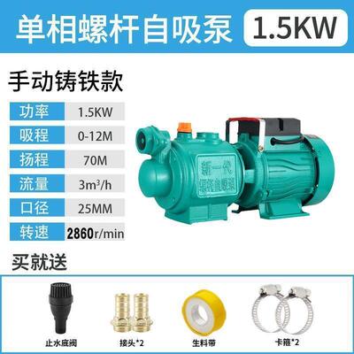 全自动2螺杆自吸家用20V水UMS高扬程吸水泵泵井无塔供水