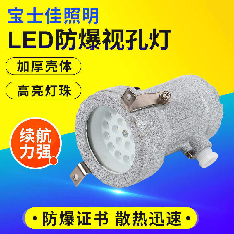 LED防爆视孔灯BSD系列反应釜防爆视镜灯12V24V36V220V防爆视孔灯