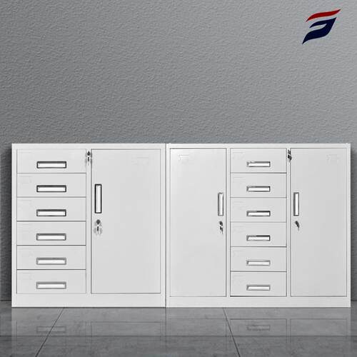 钢制斗柜钢制12斗到24斗文件柜铁皮柜二十四斗资料柜带锁抽屉柜多