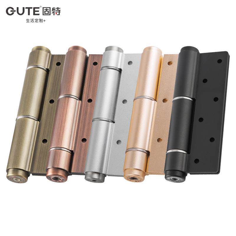 固特隐形门压合AE型多功页闭门器压缓液冲铰链液弹定簧合页自动关