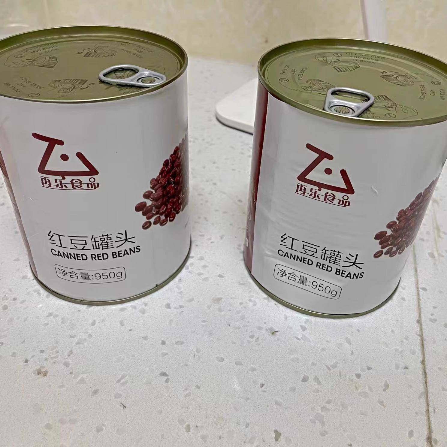 正宗大由国际糖水红豆罐头即食糖纳红豆蜜豆甜品烘焙奶茶店专用原