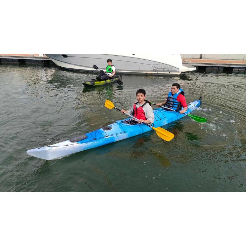 米双人sit2海洋厂家直销舟in双人5.皮划艇 畅销欧洲艇塑料美洲