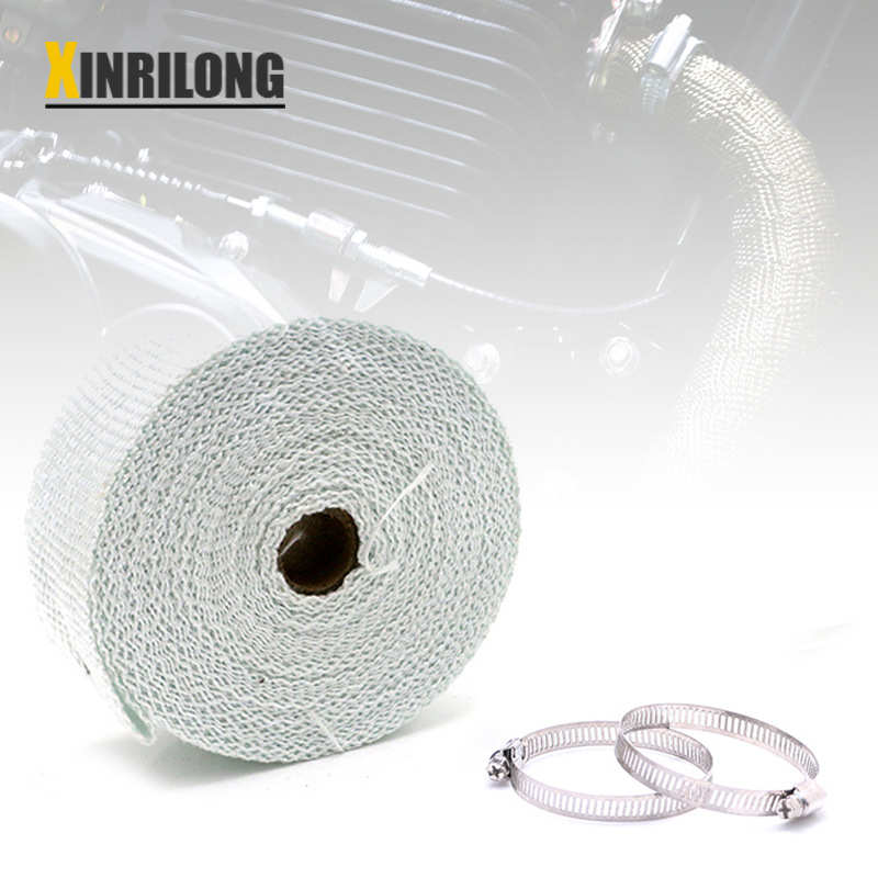 摩托车改装排气管防烫布复古通用芭蕉布芭蕉带隔热布10米隔音布