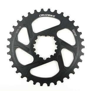 36T 登山自行车大齿盘 38T 34T 32T 直装 正负齿碟片GXP单盘3度30T