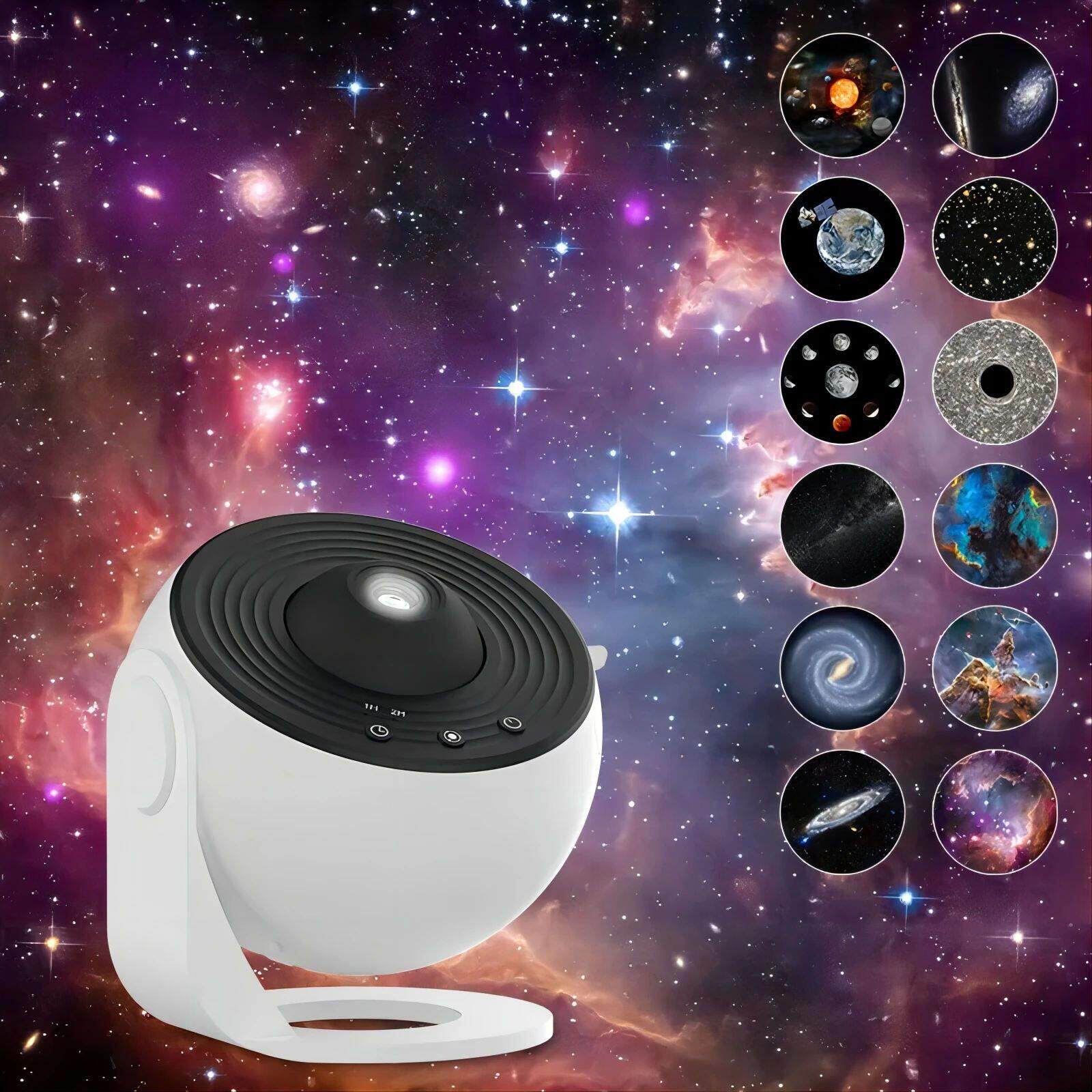 LED Night Light Galaxy Projector Starry Sky Projector 360°