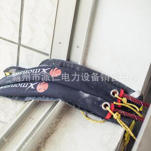 芳纶护绳套绳索保护套防火耐磨吊绳防护套魔术贴保护垫