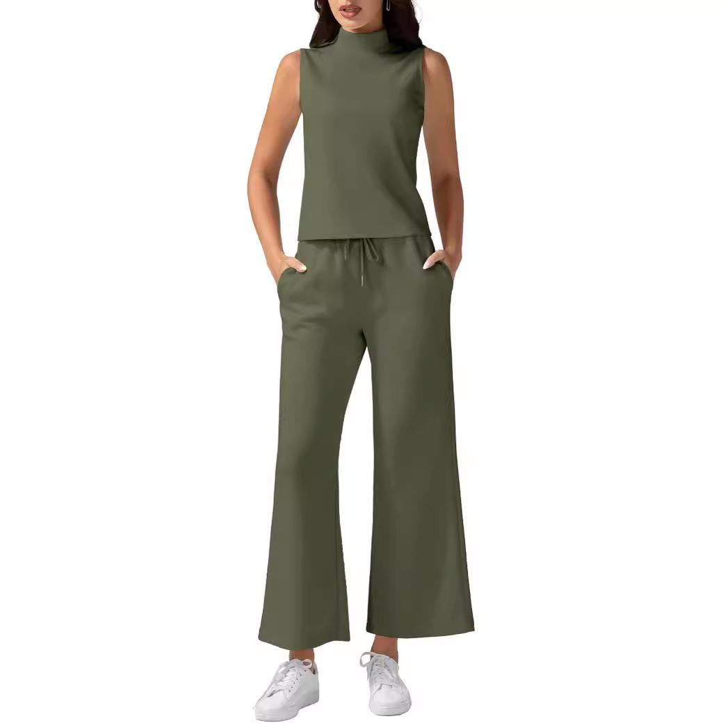 trousers leg wide versatile comfortable baggy pants workout