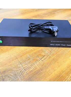 AC24V交流电源机架式监控专用电源18路输出CCTVRACKMOUNTPO