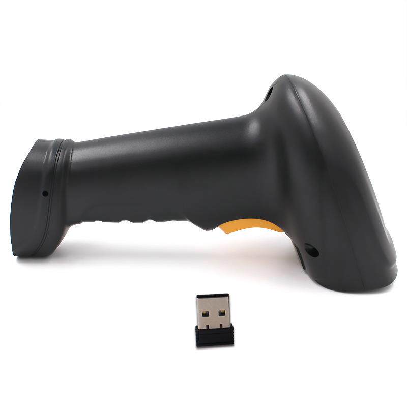W910激光一维扫描枪2.4G无线扫码枪快递物流仓库手持条码巴枪