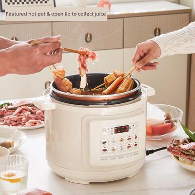 立人电压力锅高压5L智能一锅双锅正品全自动多功能新型家用压力锅