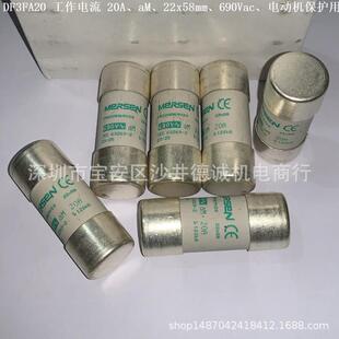 25A 工作电流 熔断器 电动机保护 690V 22x58mm DF3FA25