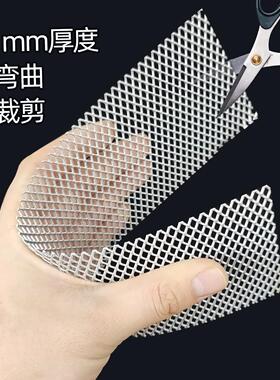 铝合金六角网小孔铝板网装饰大孔悬吊式天花板金属网铝网格菱形网