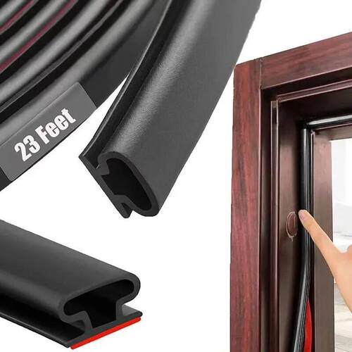 1 Piece Security Door Access Door Window Sealing Strip TPE W