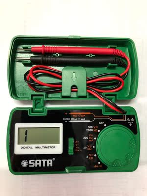 最新数据显示世达DY03001万用表怎么样，火爆原因剖析，不看后悔