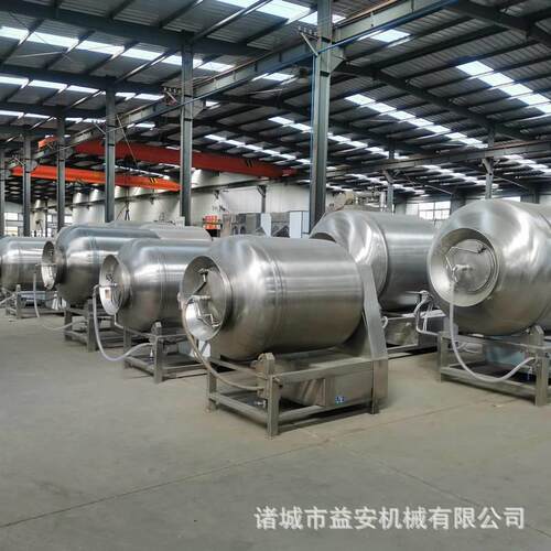 牛羊肉真空滚揉机设备不锈钢真空滚揉机器肉制品滚揉腌制入味机