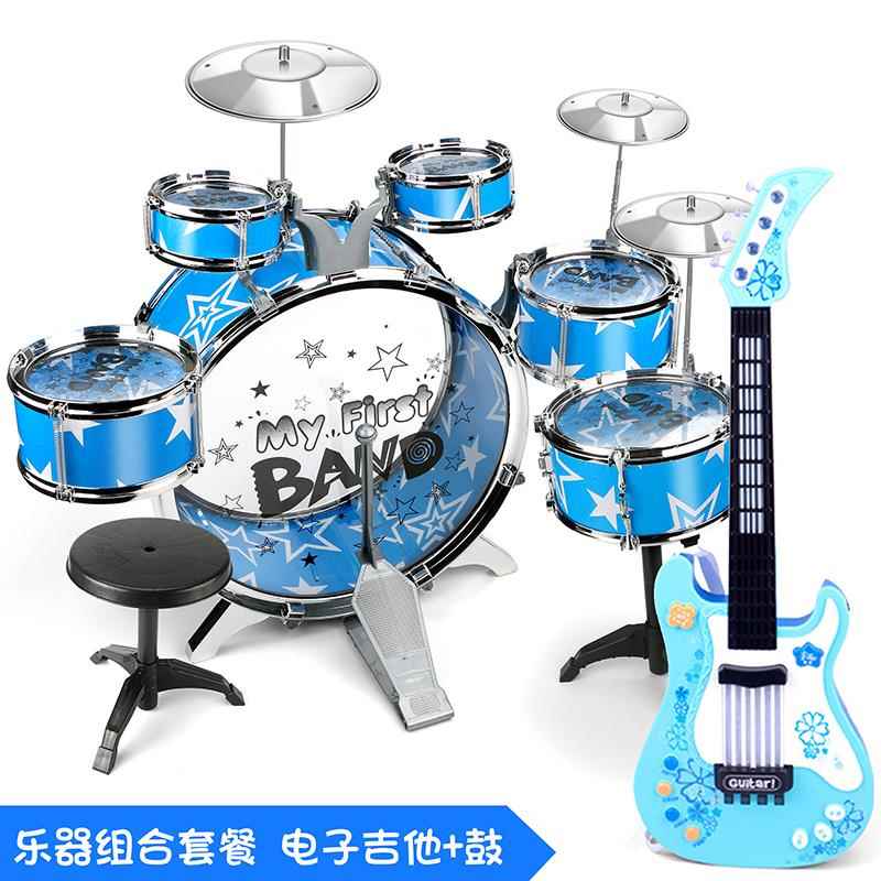 高档加大号子鼓宝 儿童玩具爵士鼓 初学者 入门架宝1-3-岁乐器男6