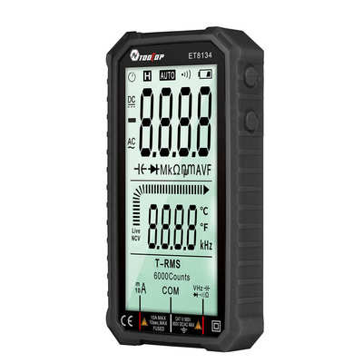 全et8134屏tooltop多功能 万用表 功能 万用表报警 变色