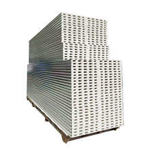 机制岩棉净化板净化车间洁净板厂房隔墙吊顶板玻镁岩棉夹芯彩钢板