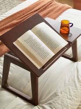 飘窗小桌子日式榻榻米折叠桌家用卧室实木飘窗桌床上小桌子电脑桌