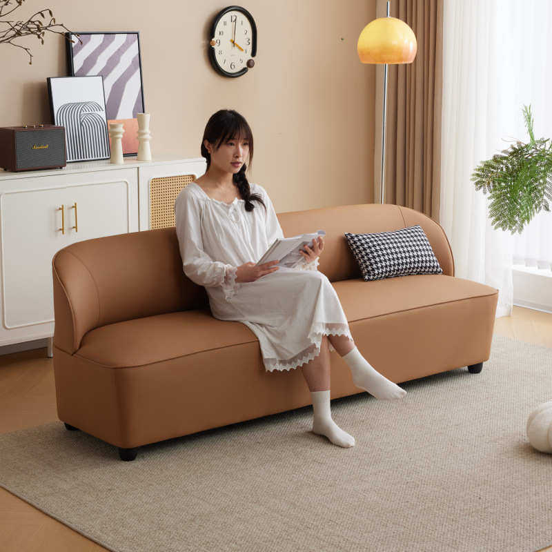 法式小户型公寓沙发客厅家用卧室服装店休息区双三人复古直排沙发,住宅家具,功能沙发,淘宝优惠券,粉丝福利购,淘宝优惠卷