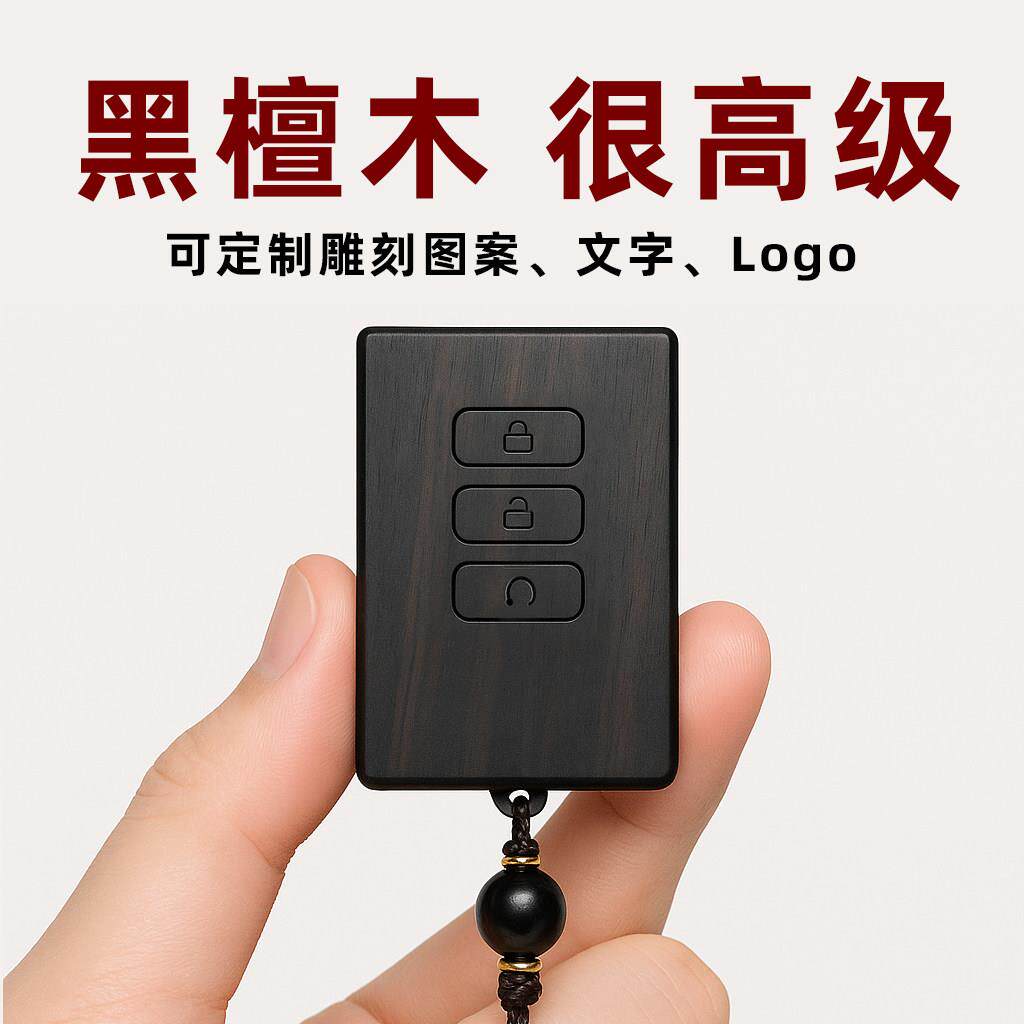 适用于 于本田套包扣改装雅阁奥德赛皓影型格CRV思域檀木汽车钥匙图片