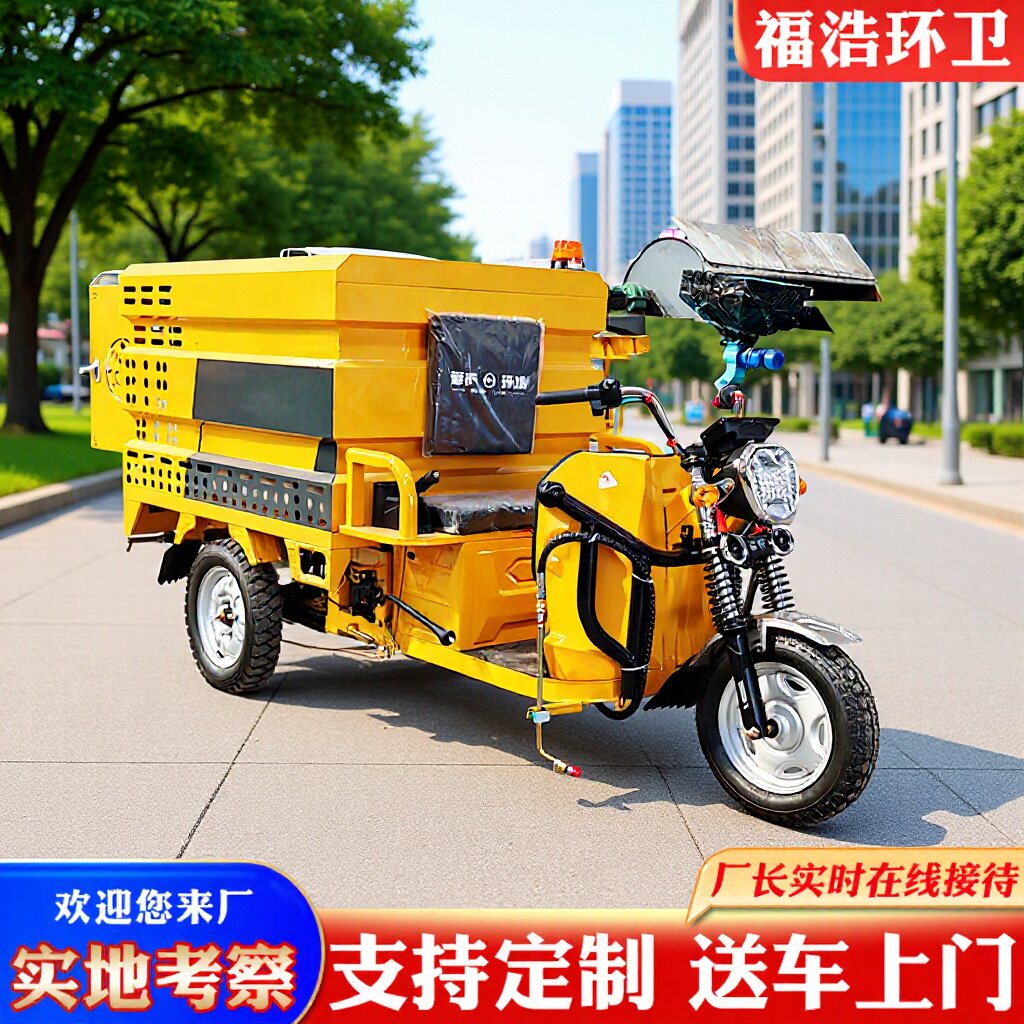 新能源电动高压地面冲洗车