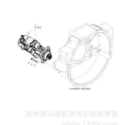 300516-00055C启动器PU126斗山